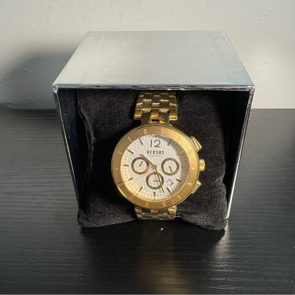 Versace Gold Men's Watch